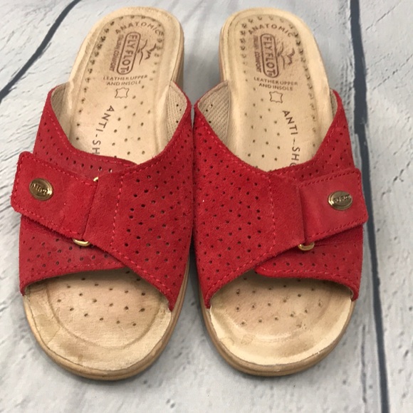 fly flot wedge sandals